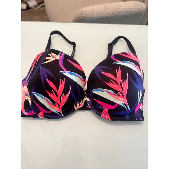 PINK Victoria's Secret Wear Everywhere Bra Size 32DD Pushup Bra - Picture 6 of 6